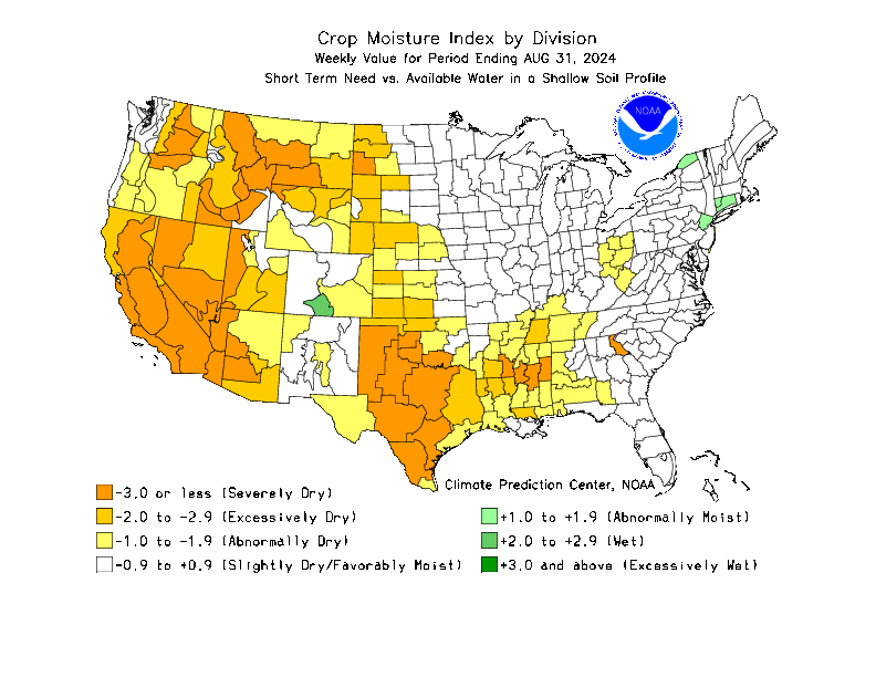 Crop Moisture Index