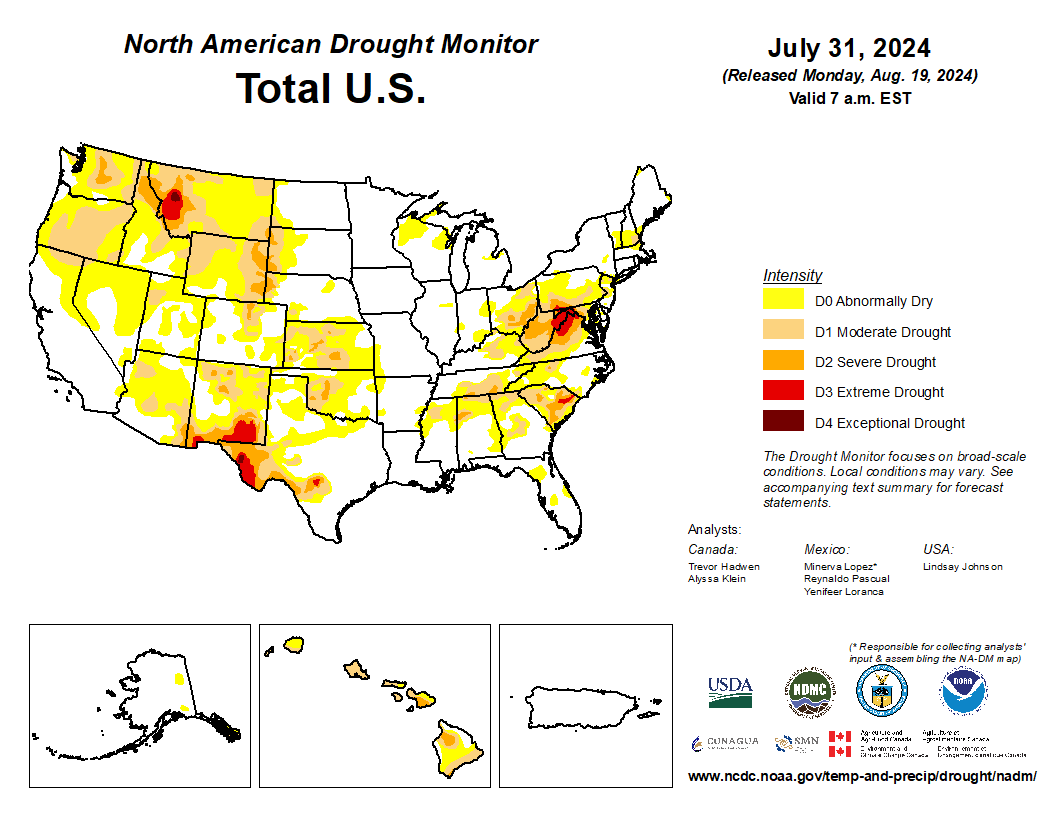 US Drought Monitor