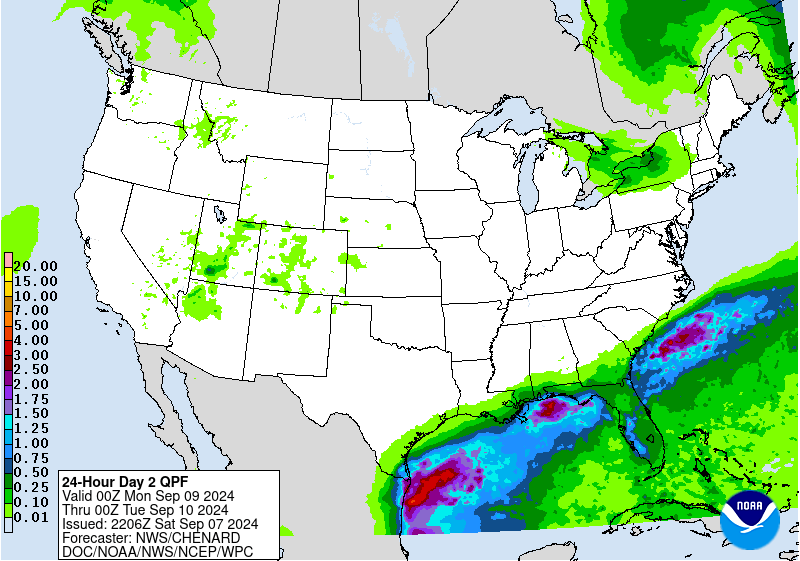 2-Day Precipitation Forecast