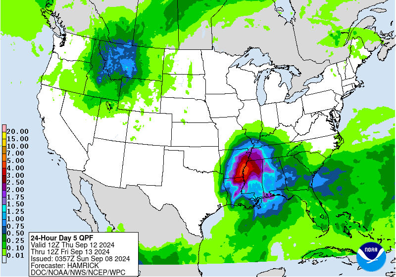 5-Day Precipitation Forecast