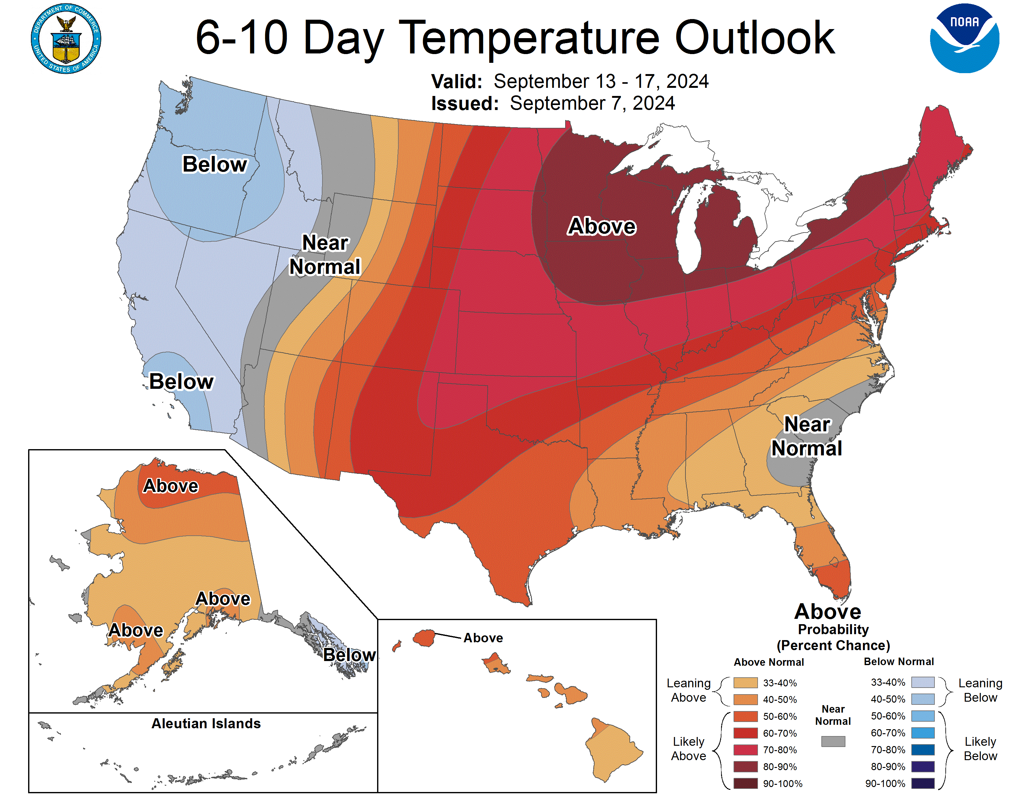 6-10 Day Temperature Outlook