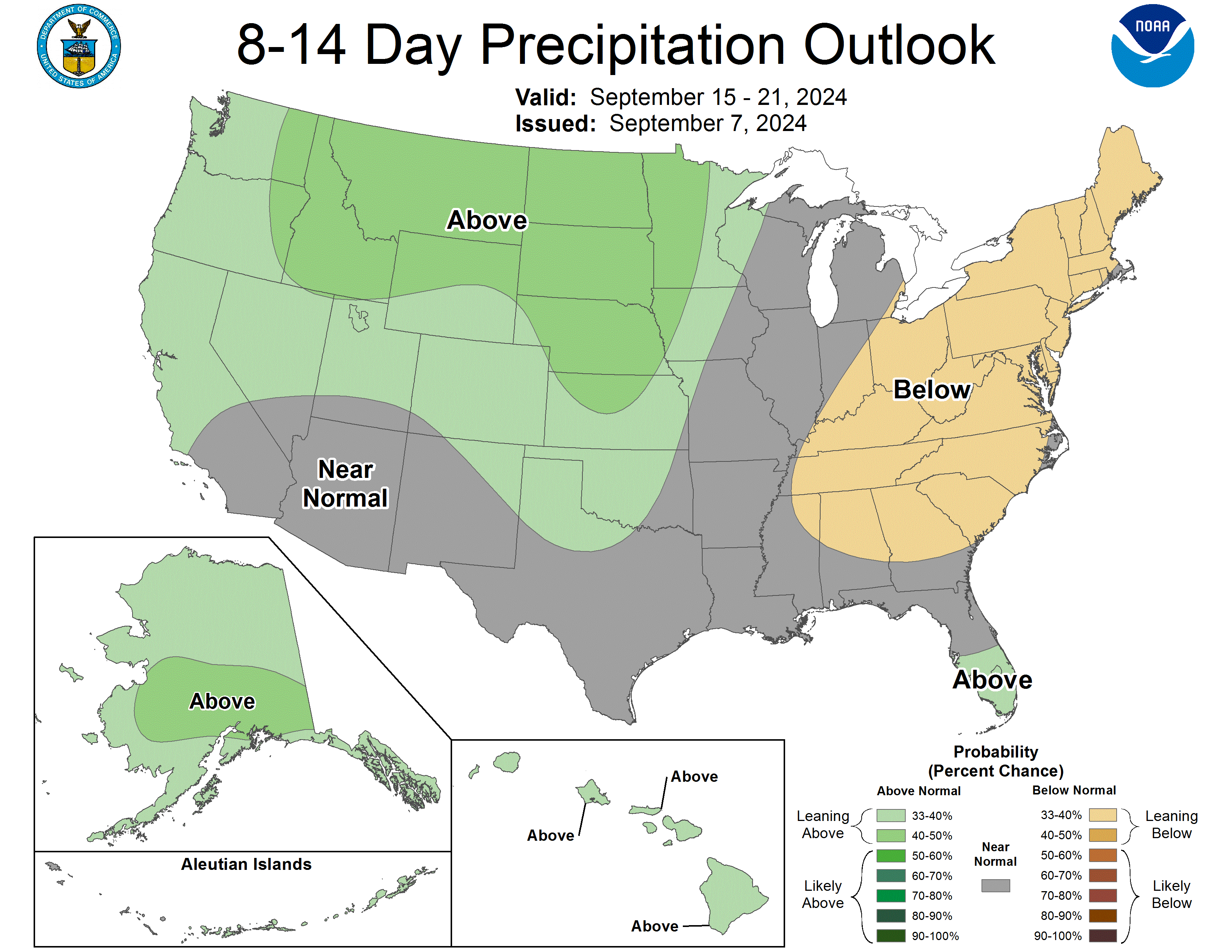 8-14 Day Precipitation Outlook