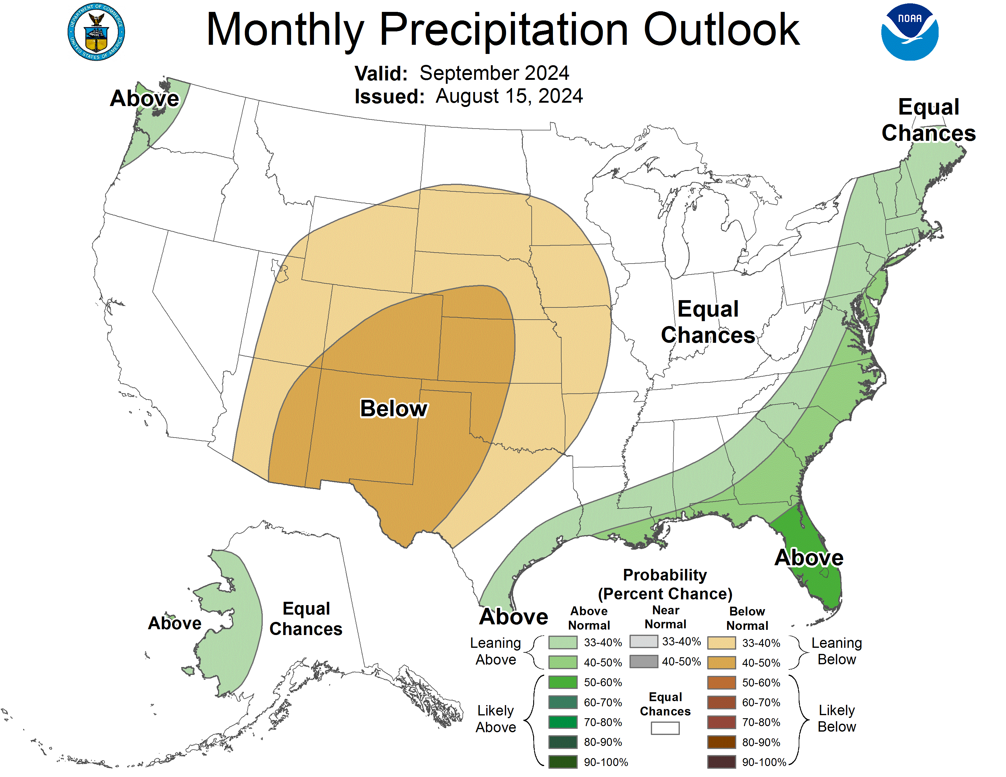 Monthly Precipitation Outlook